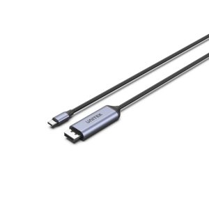 UNITEK V1423C USB-C TO DISPLAY PORT 1.4 CABLE 4K@144HZ 1.8M (Thunderbolt 3&4)
