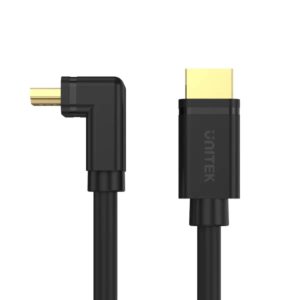 UNITEK Y-C1009 HDMI TO HDMI RIGHT ANGLE 270° CABLE 3M 4K@60HZ