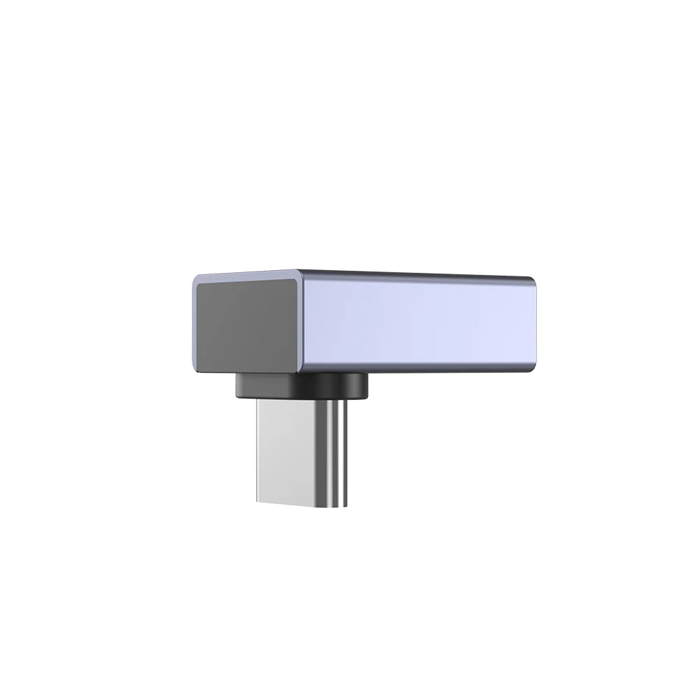 UNITEK A1039GY01 USB-C 90 DEGREE RIGHT ANGLE MALE TO F/M ADAPTER 8K 240W - Image 3