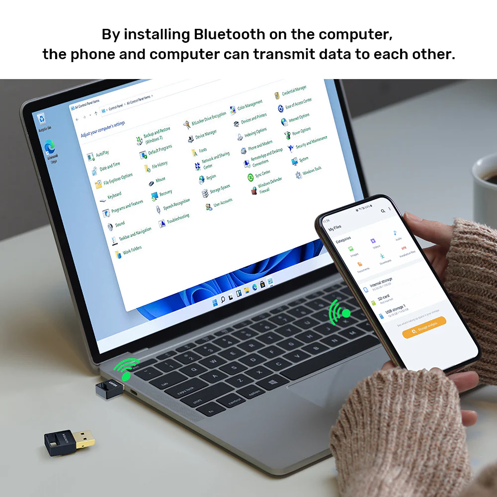 UNITEK B105B USB BLUETOOTH 5.3 ADAPTER - Image 4