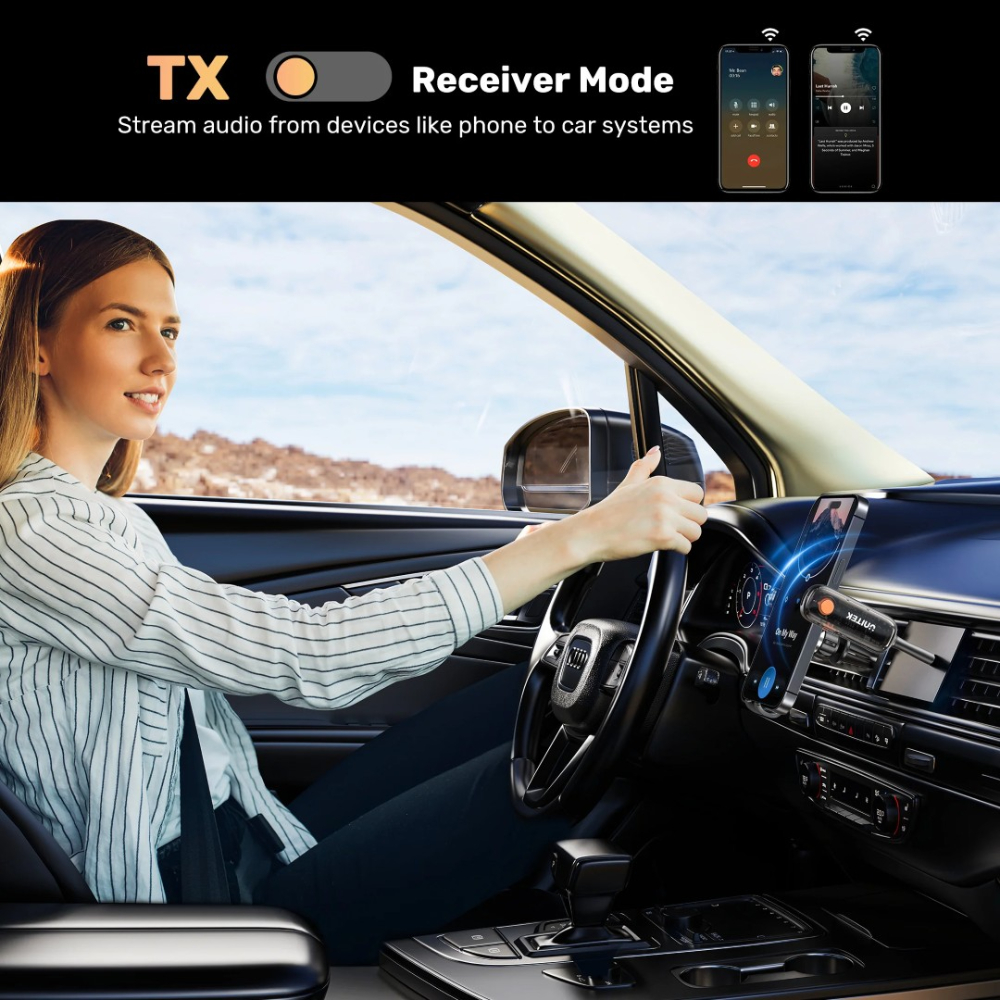 UNITEK B1111A01 2-IN-1 BLUETOOTH TRANSMITTER RECEIVER - Image 3