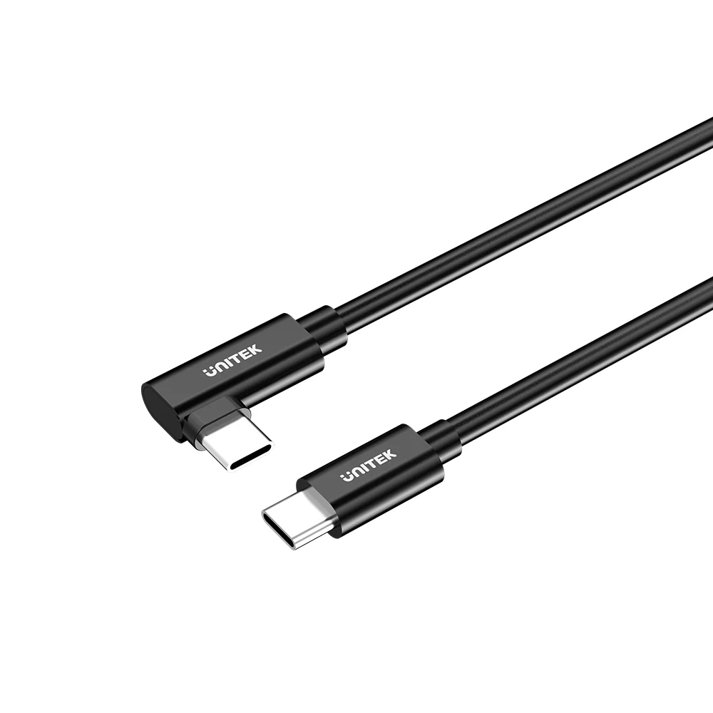 UNITEK C14094ABK01-5M USB-C TO C 90 DEGREE VR LINK PRO CABLE 5M - Image 10