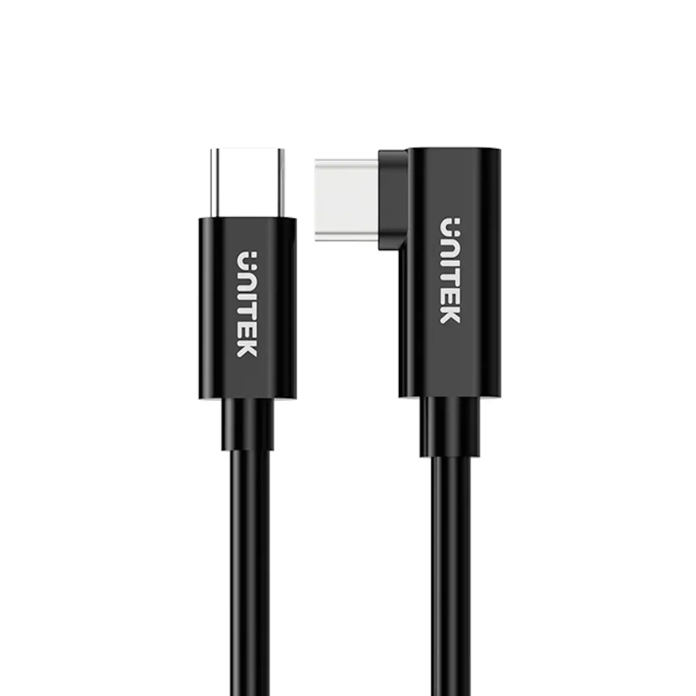 UNITEK C14094ABK01-5M USB-C TO C 90 DEGREE VR LINK PRO CABLE 5M