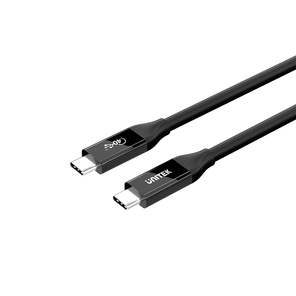 UNITEK C14100ABK01-2M USB4 THUNDERBOLT 3 & 4 USB-C TO C CABLE 240W 8K@60HZ - Image 10