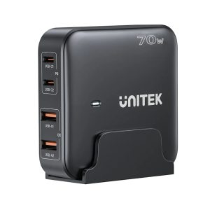Unitek P1228ABK01-EU 70W PD3.0 GaN Desktop Charging Station