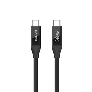 UNITEK C14100BK-0.8M USB4 THUNDERBOLT 3 USB-C TO C CABLE 100W 8K@60HZ