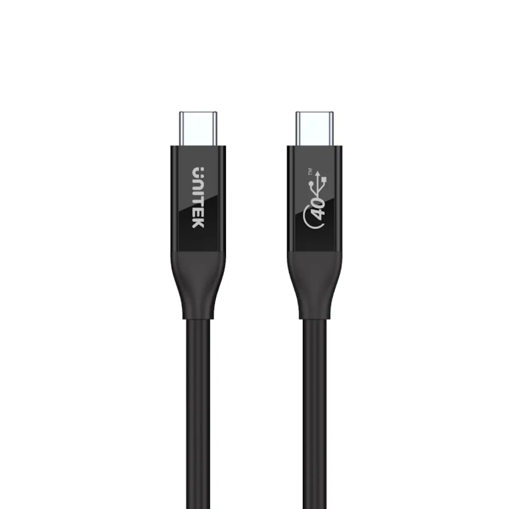 UNITEK C14100BK USB4 Thunderbolt 3 USB-C Cable 0.8M