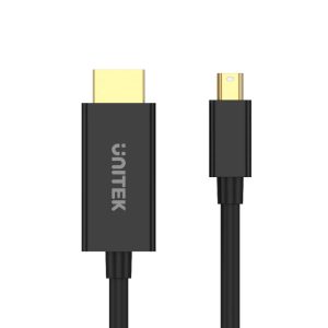 UNITEK V1152A MINI DISPLAY PORT TO HDMI CABLE 2M 4K@30HZ