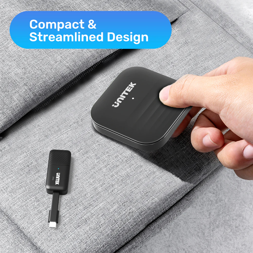 UNITEK V1184A01 USB-C WIRELESS HDMI EXTENDER KIT UP TO 50M - Image 3