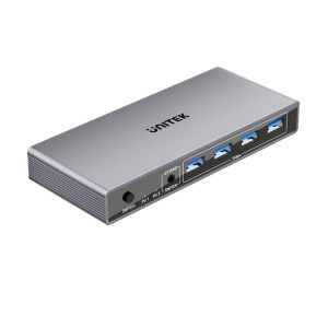 Unitek V1309AGY01-EU HDMI KVM Switch Between 2 Devices Share 1 HDMI 4K 60Hz