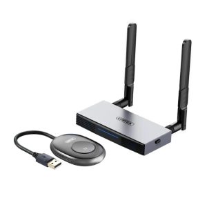 UNITEK V158B USB-A TO HDMI + VGA WIRELESS SCREEN PROJECTOR 50M 1080P@60HZ