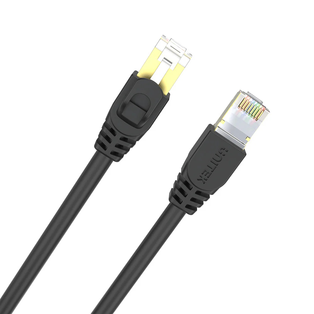 UNITEK C1810EBK CAT7 SSTP RJ45 ETHERNE CABLE BLACK - Image 6