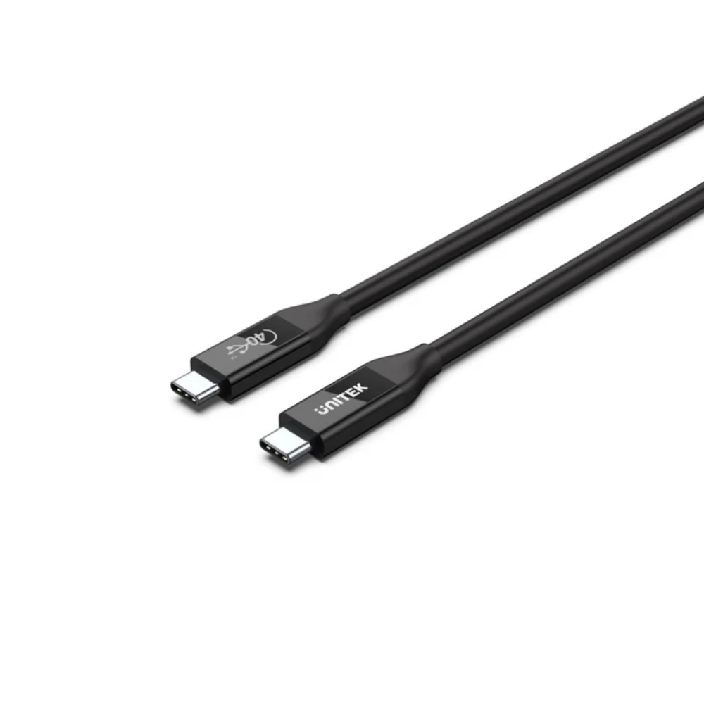 UNITEK C14100BK USB4 Thunderbolt 3 USB-C Cable 0.8M