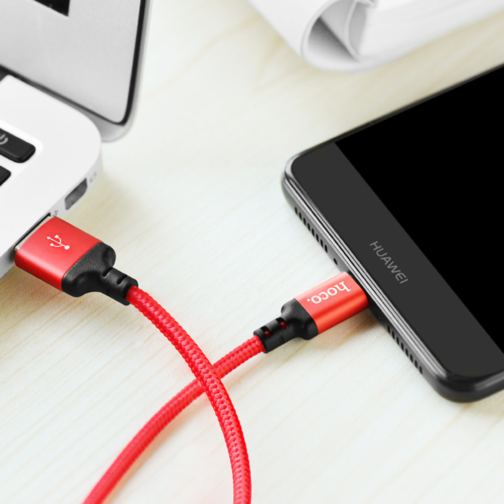 HOCO X14 60W Double-Speed Type-C to Type-C Cable 1M - Image 3