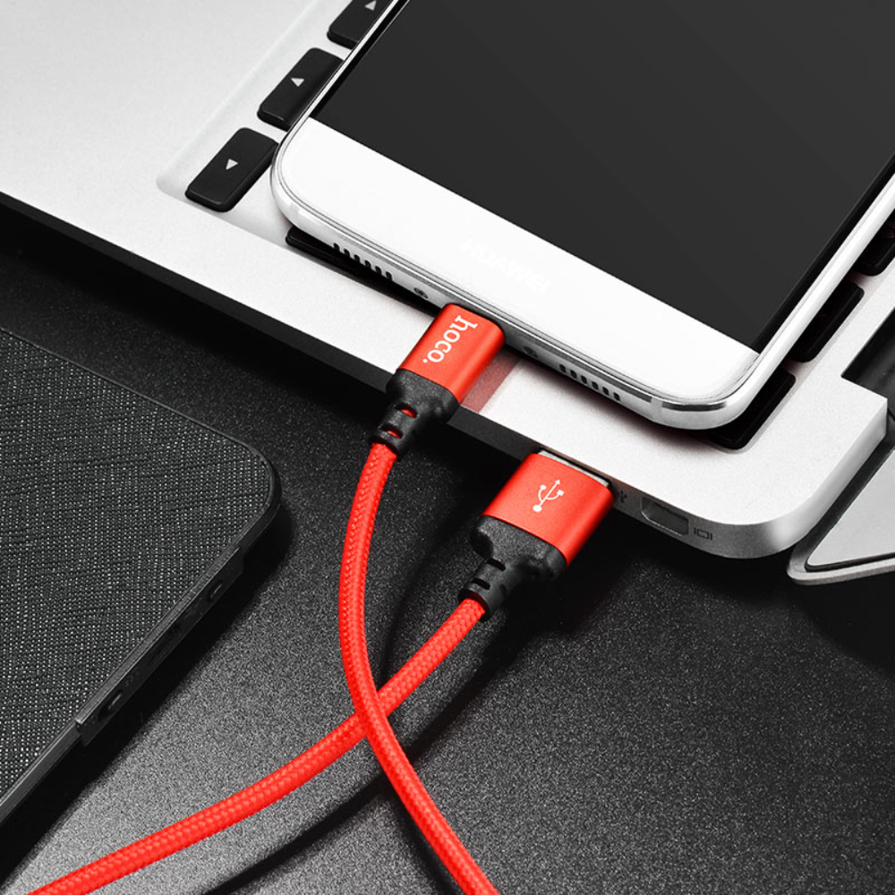 HOCO X14 60W Double-Speed Type-C to Type-C Cable 1M - Image 2