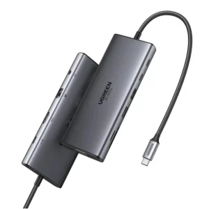 UGREEN 45520 11-in-1 USB-C Docking Station 4K@60Hz HDMI, 100W PD, Gigabit Ethernet