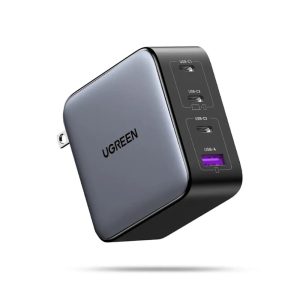 UGREEN 35965 4-Port 140W GaN Fast Charger with 3x USB-C & 1x USB-A for MacBook Pro, iPhone, Galaxy, iPad & More