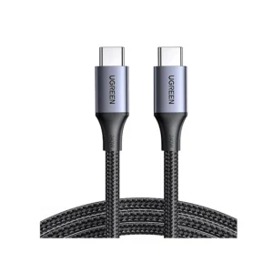 UGREEN 15311 USB-C TO USB-C PD FAST CHARGING CABLE 240W SPACE GRAY 1M
