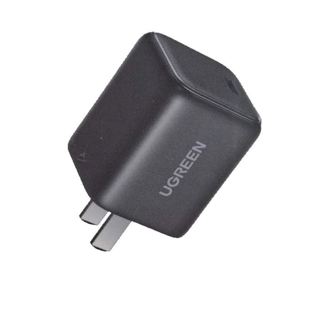 UGREEN 55429 USB-C 30W GAN FAST CHARGER US (GRAY)