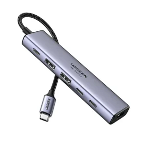 UGREEN 35999 USB-C Hub 6-in-1 Adapter with 4K HDMI, 100W PD