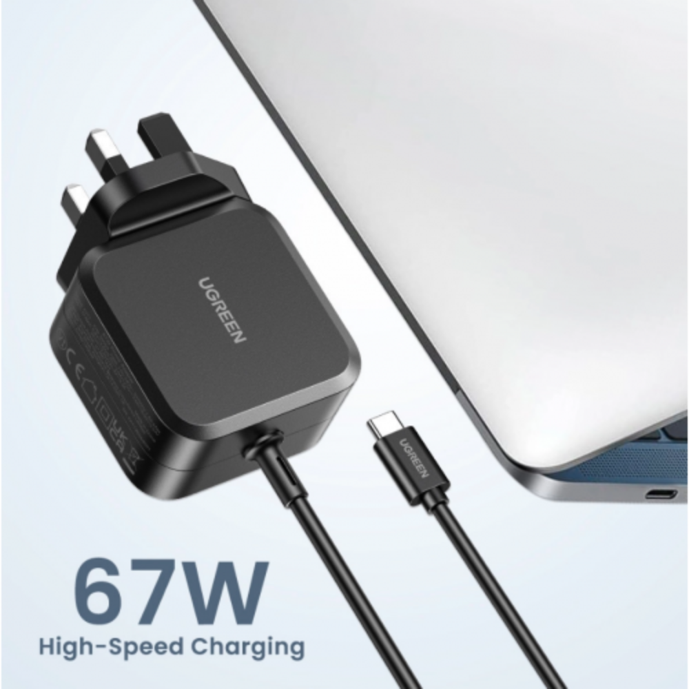 UGREEN 35063 67W Power Adapter (UK Plug) Universal Laptop Charger - Image 2