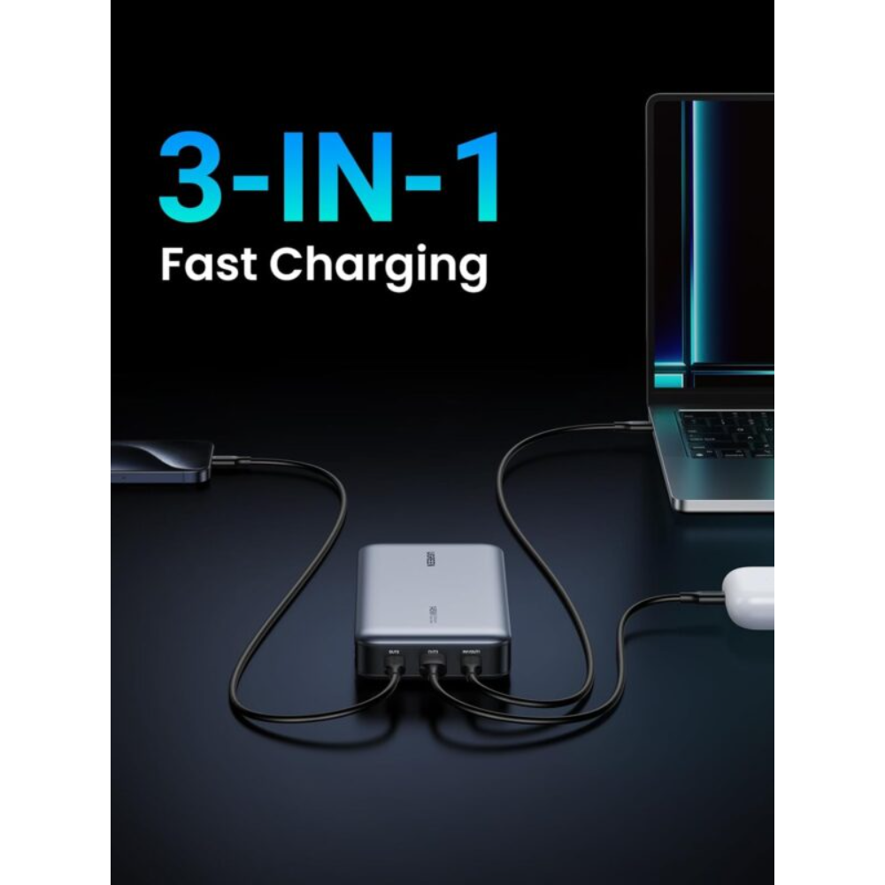 UGREEN 90597 25000MAH 145W TWO-WAY FAST CHARGING POWER BANK BLACK - Image 5
