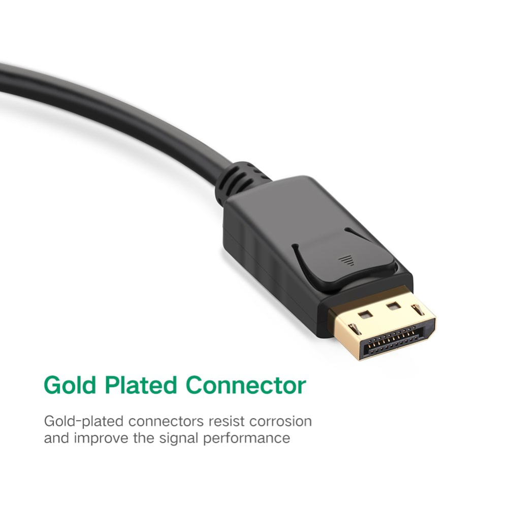 UGREEN 20415 DisplayPort Male to VGA Female Converter (Black) - Image 4