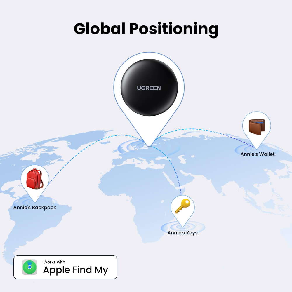 UGREEN 60387 Item Finder (Apple Certified) Bluetooth Tracker - Image 6
