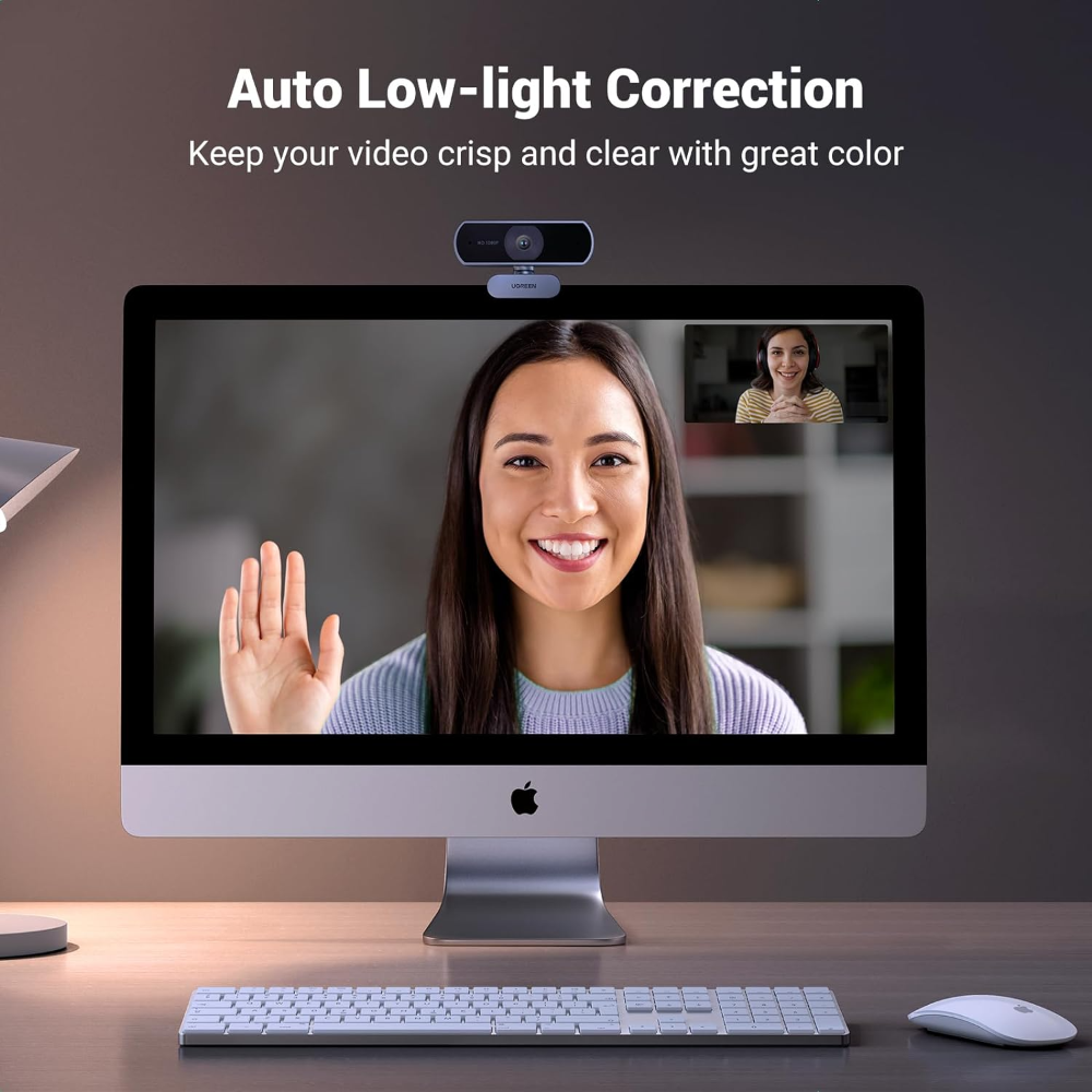 UGREEN 15728 Full HD USB Web Camera with Microphone - Image 4