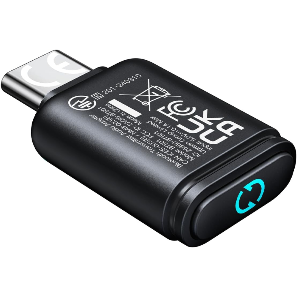 UGREEN 45008 BLUETOOTH 5.3 TRANSMITTER AUDIO ADAPTER TYPE-C - Image 9