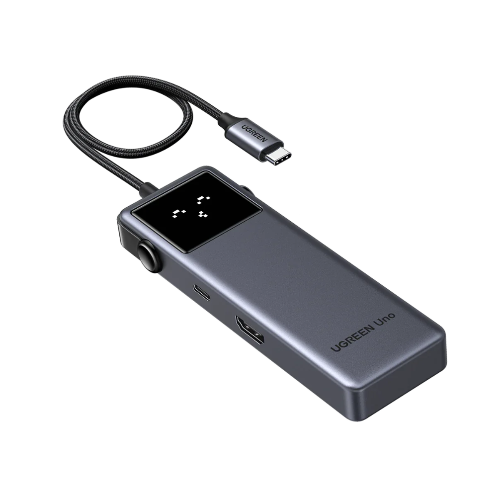 UGREEN 35998 UNO 6-IN-1 USB-C TO 1XHDMI, 2XUSB-C, 2XUSB-A, PD 100W HUB - Image 9