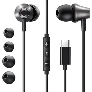 UGREEN 35754 IN-EARPHONES WITH USB-C CONNECTOR BLACK