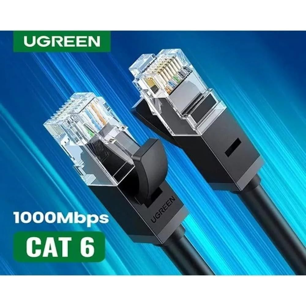 UGREEN 60545 Cat6 8-Core U/UTP Ethernet Cable 1.5m (Black) - Image 4