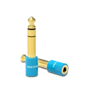 Vention VAB-S01-L 6.5mm Male to 3.5mm Female Audio Adapter Blue