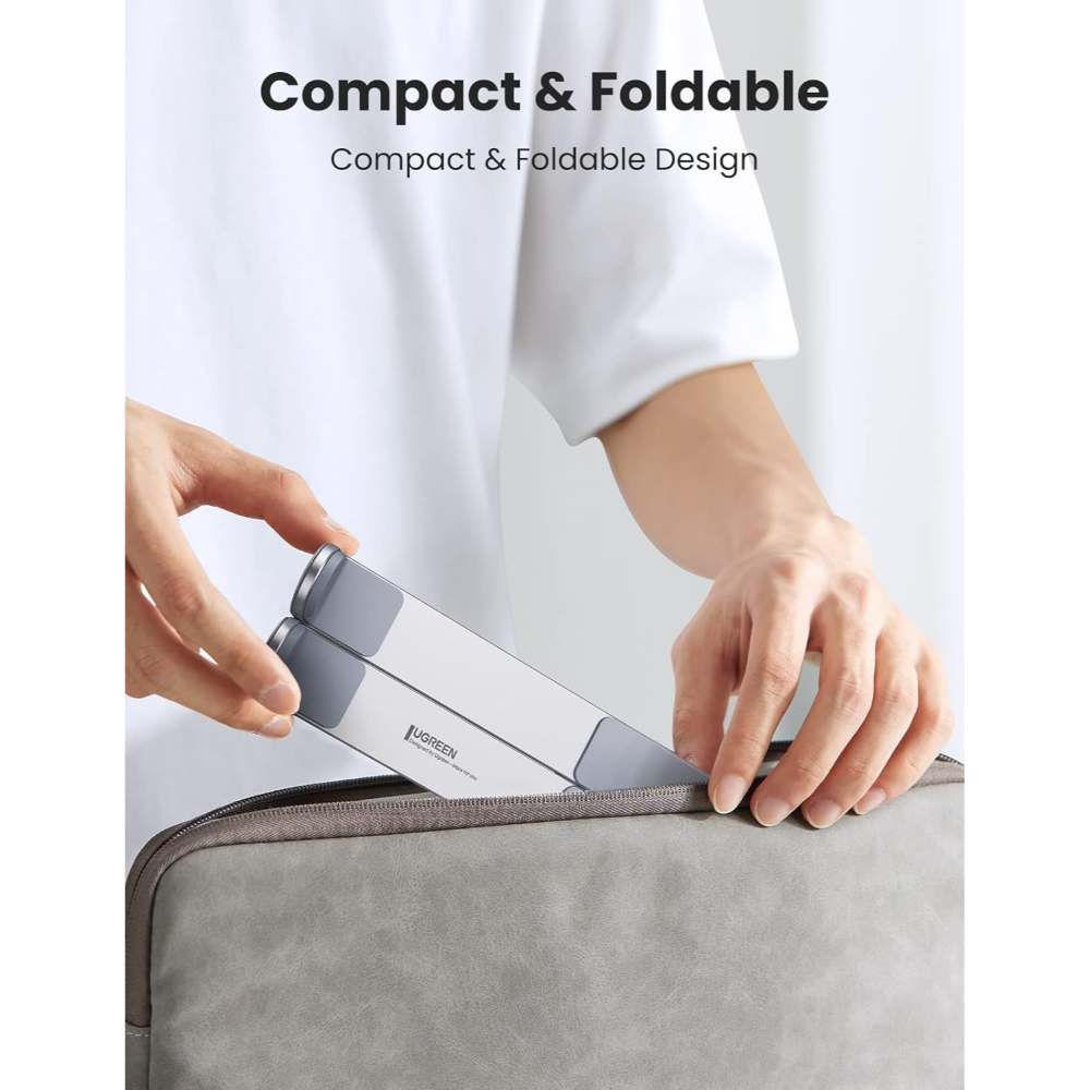 UGREEN 40289 FOLDABLE ADJUSTABLE LAPTOP STAND ALUMINIUM - Image 2
