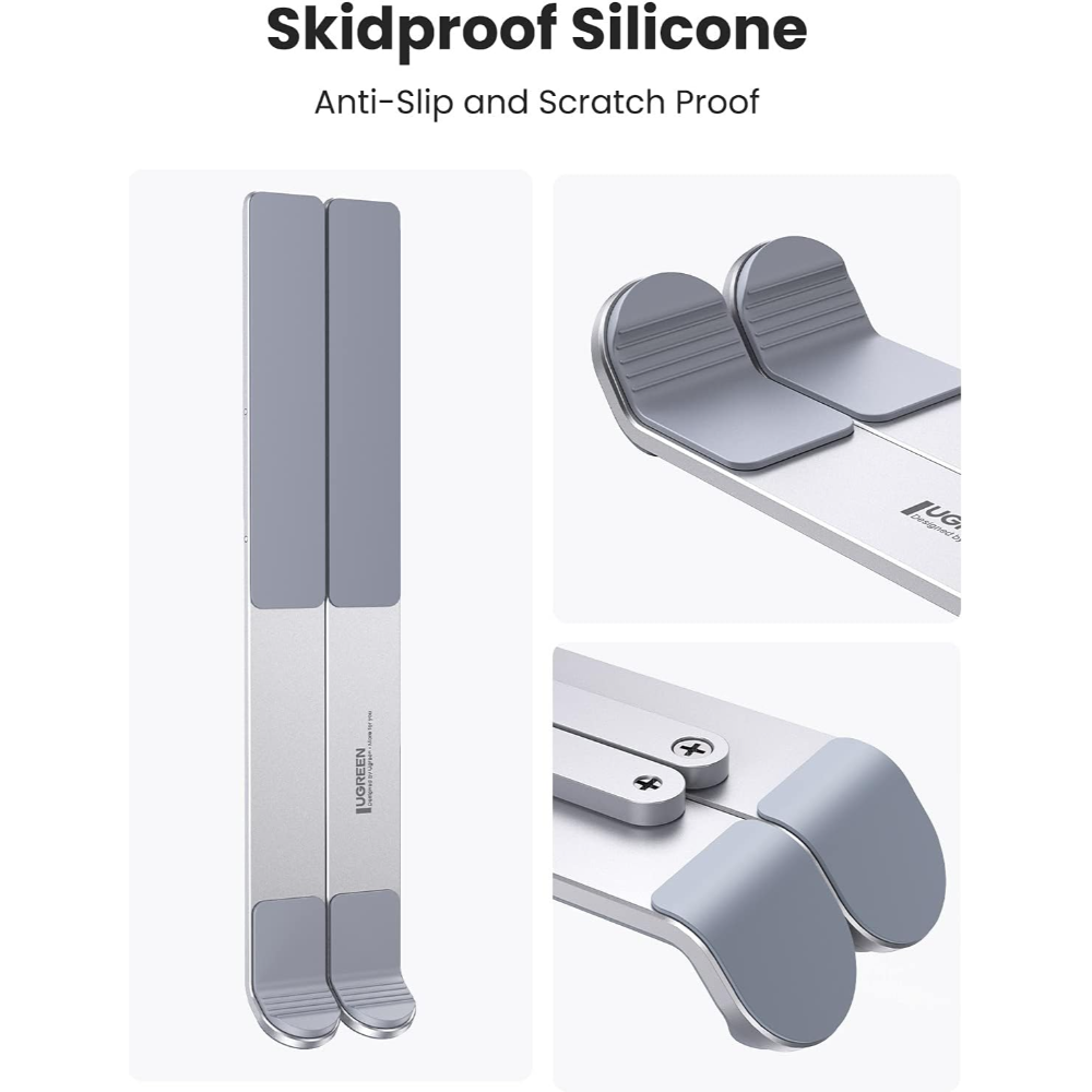 UGREEN 40289 FOLDABLE ADJUSTABLE LAPTOP STAND ALUMINIUM - Image 4