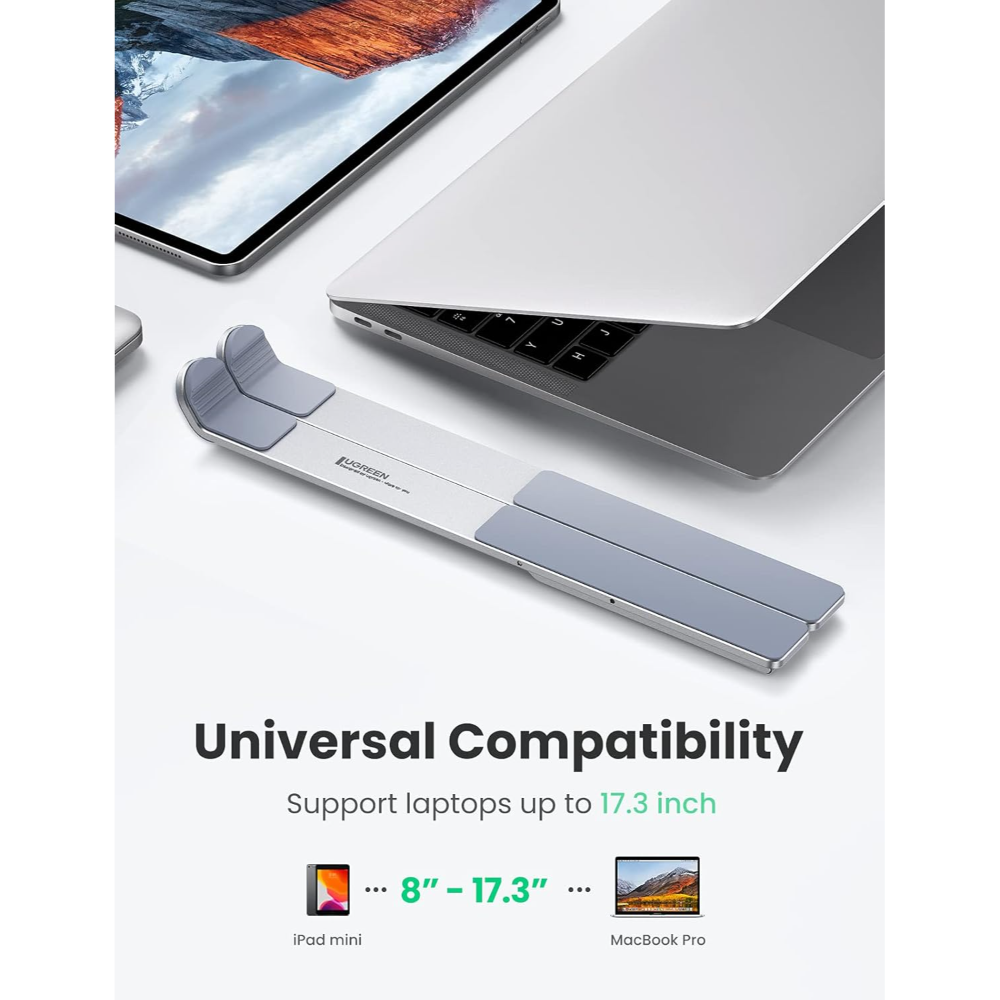 UGREEN 40289 FOLDABLE ADJUSTABLE LAPTOP STAND ALUMINIUM - Image 6