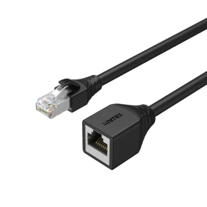UNITEK C1896BK CAT6 STP ETHERNET EXTENSION CABLE 2M