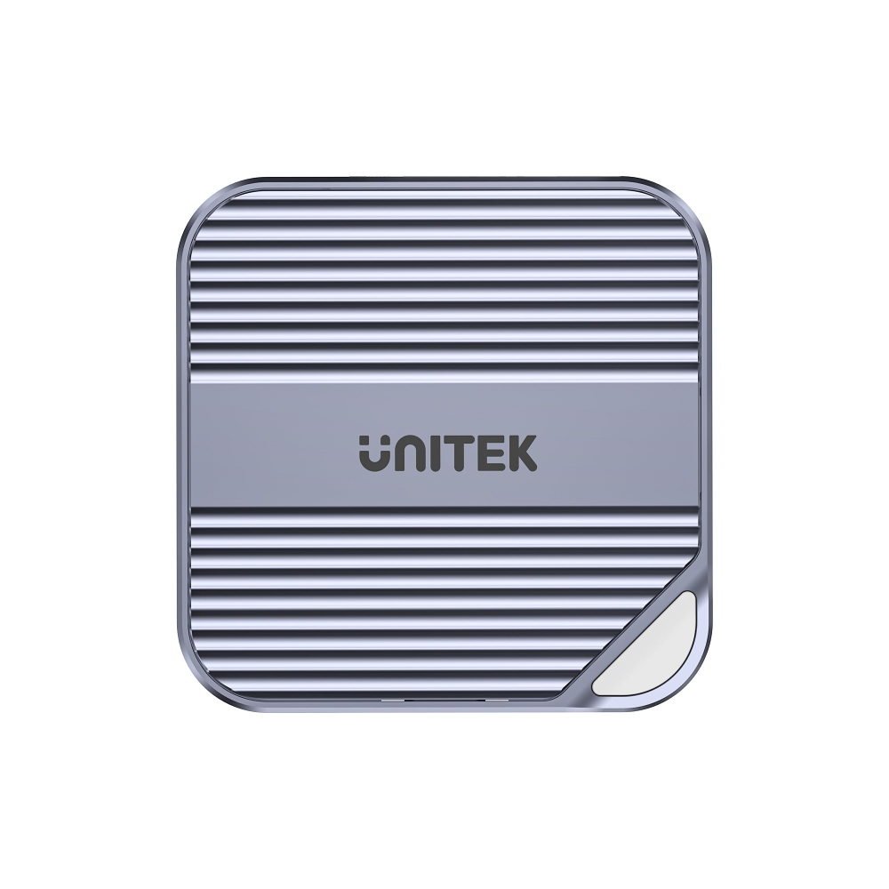 Unitek S1244AGY01 Magnetic M.2 2230 NVMe SSD Enclosure 100W PD Metal