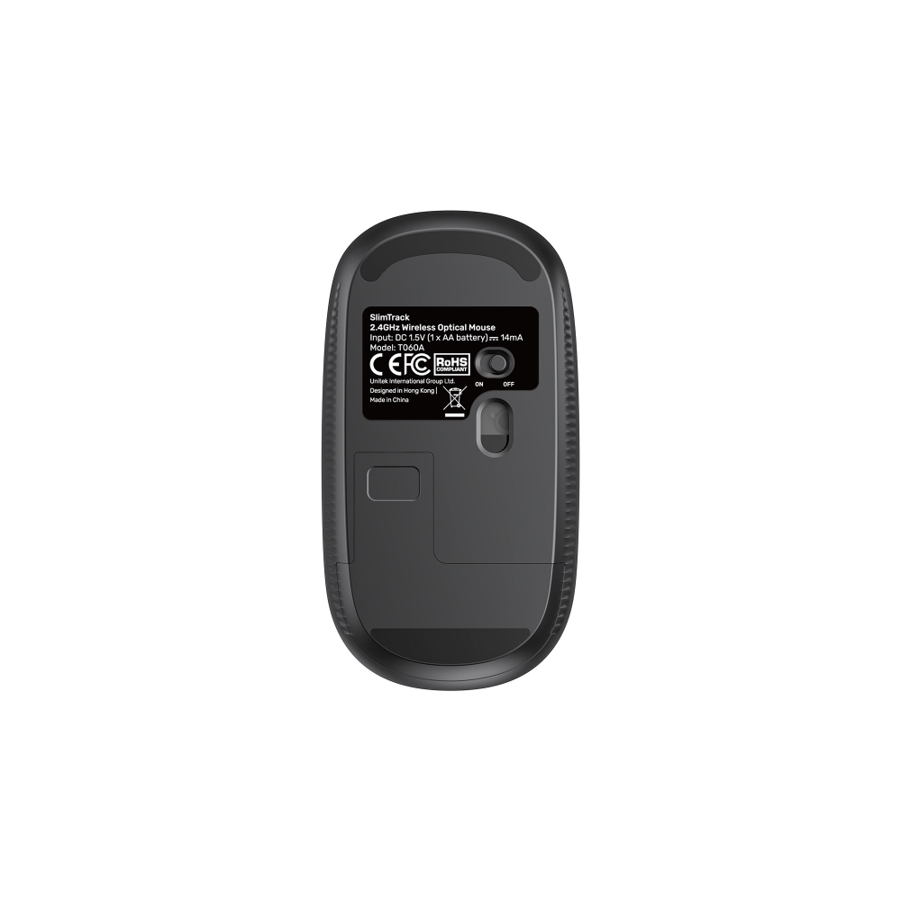 UNITEK T060AGY01 SLIMTRACK 2.4GHZ WIRELESS OPTICAL MOUSE SPACE GREY - Image 12
