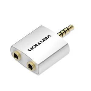 Vention BDAW0 4-Pole 3.5mm Male to 2*3.5mm Female Audio Converter