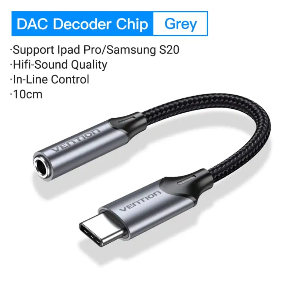 VENTION BGMHA USB-C TO 3.5MM EARPHONE JACK ADAPTER - Image 7