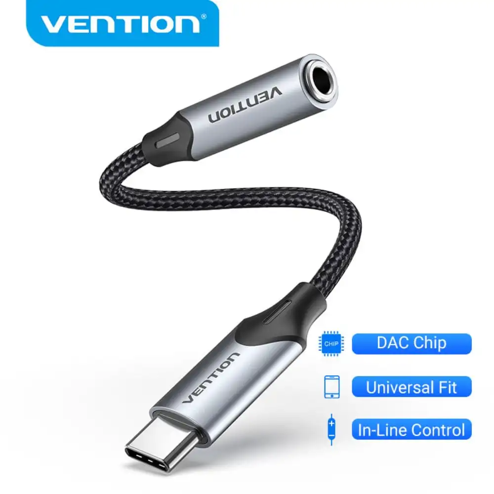 VENTION BGMHA USB-C TO 3.5MM EARPHONE JACK ADAPTER - Image 8