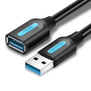 Vention CBHBI USB 3.0 Male to Female Extension Cable 3M Black