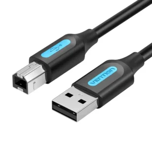 Vention COQBG USB 2.0 Male to USB Printer Male Cable 1.5M Black