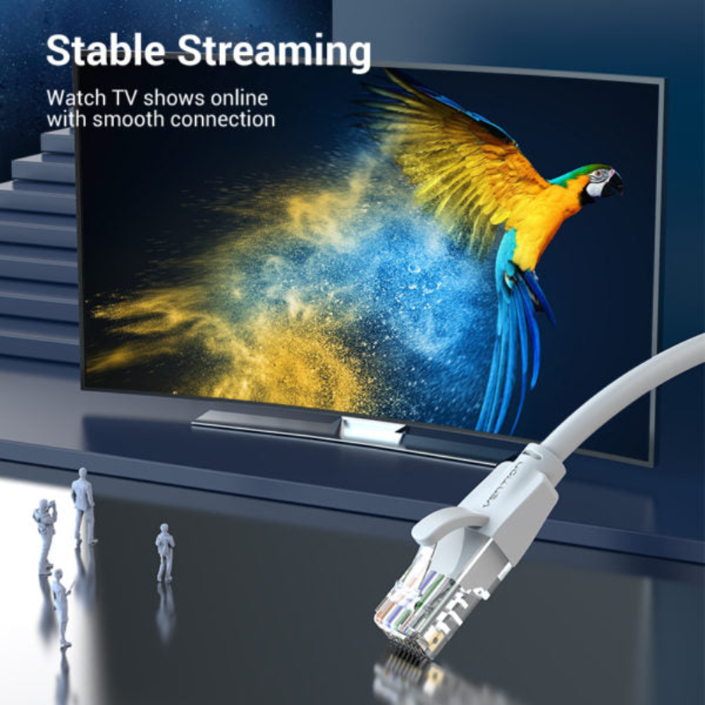 VENTION IBEHI CAT6 UTP PATCH CABLE 3M GRAY - Image 6