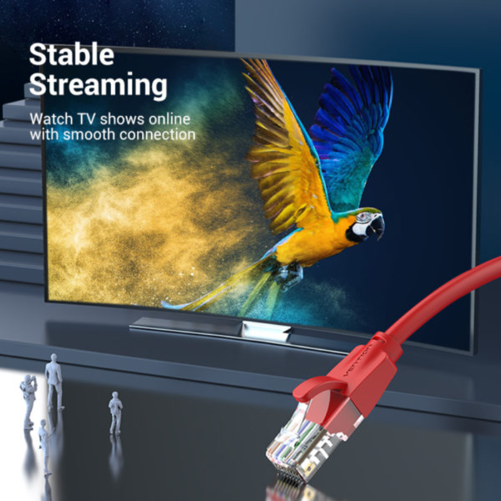 VENTION IBERH CAT6 UTP PATCH CABLE 2M RED - Image 3
