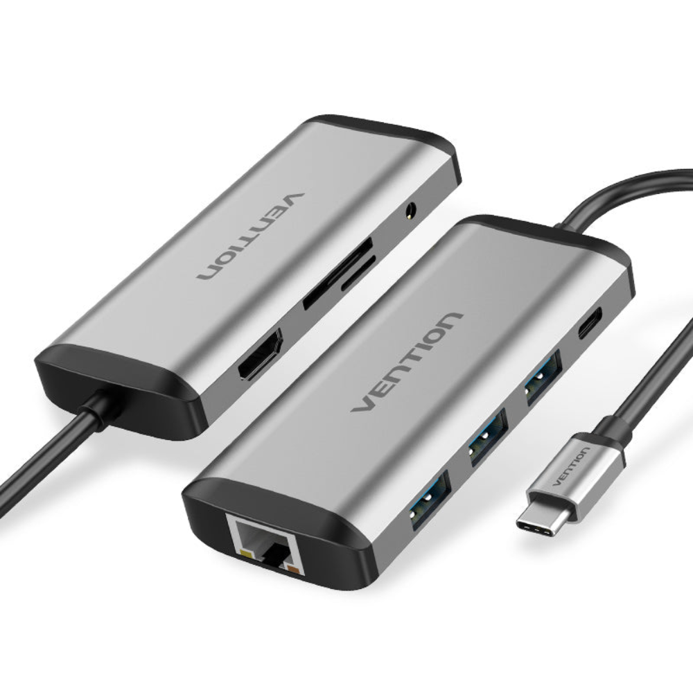 Vention THAHB Multi-Function USB-C 9-in-1 Docking Station