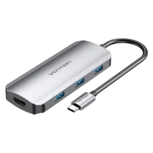 VENTION TODHB MUTI-FUNCTION USB-C 5-IN-1 DOCKING STATION