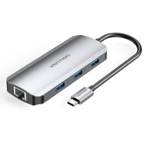 Vention TOHHB Multi-Function USB-C 6-in-1 Docking Station